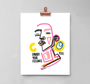 EMBODY YOUR FEELINGS - PRINT